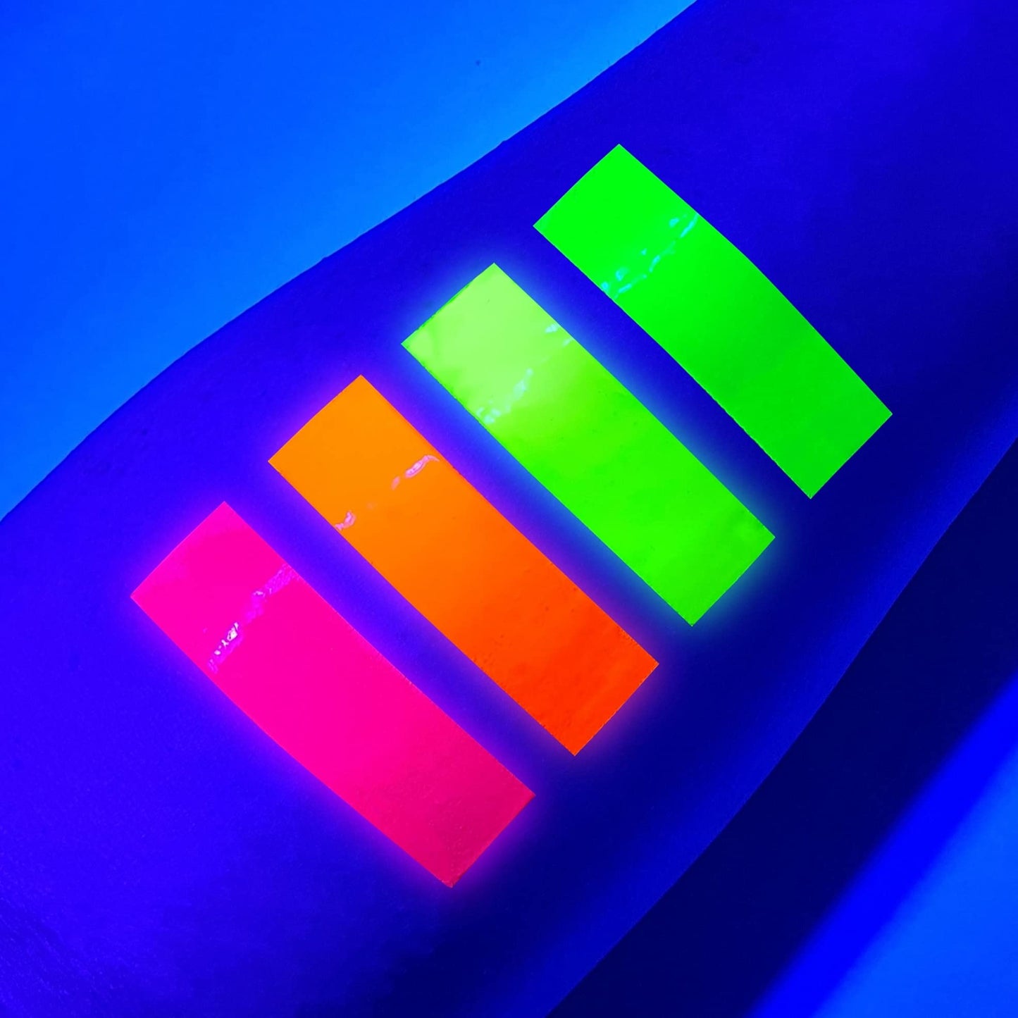 UV Glow Blacklight Face and Body Paint 0.34oz - Neon Fluorescent (0.34 Fl Oz (Pack of 4)) Beauty & Personal Care UV Glow