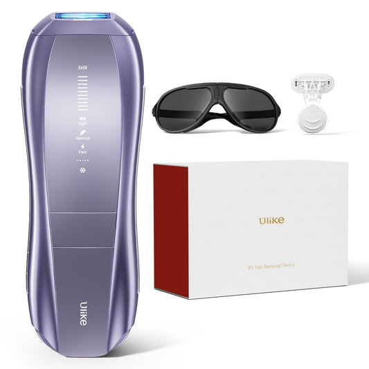 Ulike Laser Hair Removal Device Air 10 Ipl Gift for Women and Men, Ice cool and Permanent hair Reduction for Nearly Painless, Dual Lights, Skin Sensor Beauty and Personal Care Ulike