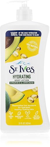 St Ives Body Lotion 21 Ounce Daily Hydrating (621ml) (2 Pack) Beauty & Personal Care St. Ives