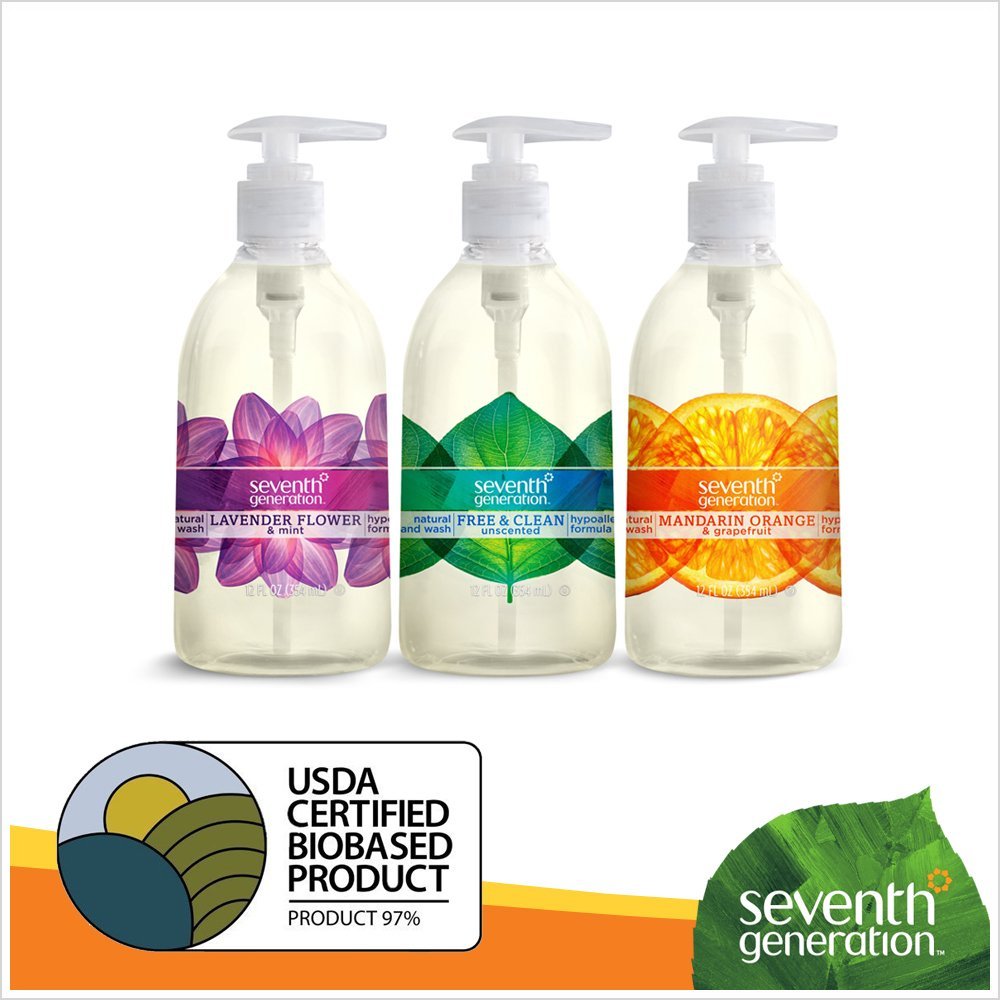 Seventh Generation Hand Wash, Lavender, 12 Ounce Beauty & Personal Care Seventh Generation