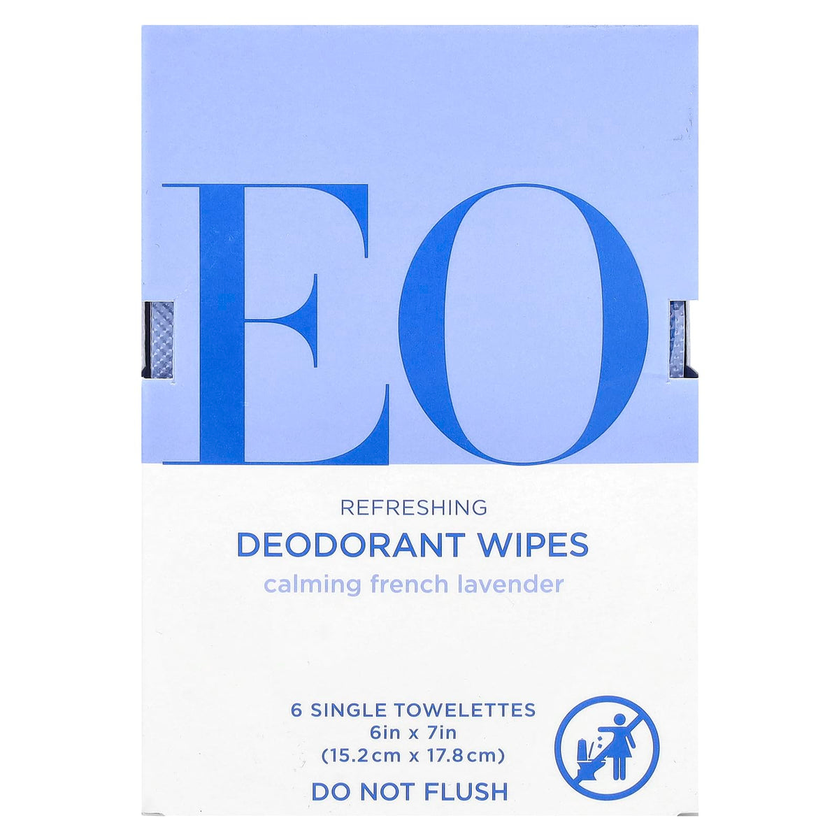 EO Deodorant Lavender Wipes, 6 Count Beauty and Personal Care EO