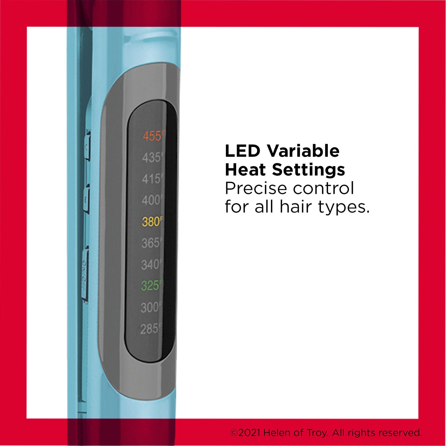 Revlon Lasting Brilliance Digital Hair Flat Iron | Fast, Smooth and Shiny Styling, (1 in) Beauty & Personal Care REVLON