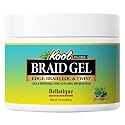 BELLATIQUE KOOL Braiding Gel Maximum Hold for LOC & Twist - No Flaking, No Whitening, Fast Drying, High Shine, Cool & Refreshing, Long Lasting Hold Beauty & Personal Care BELLATIQUE