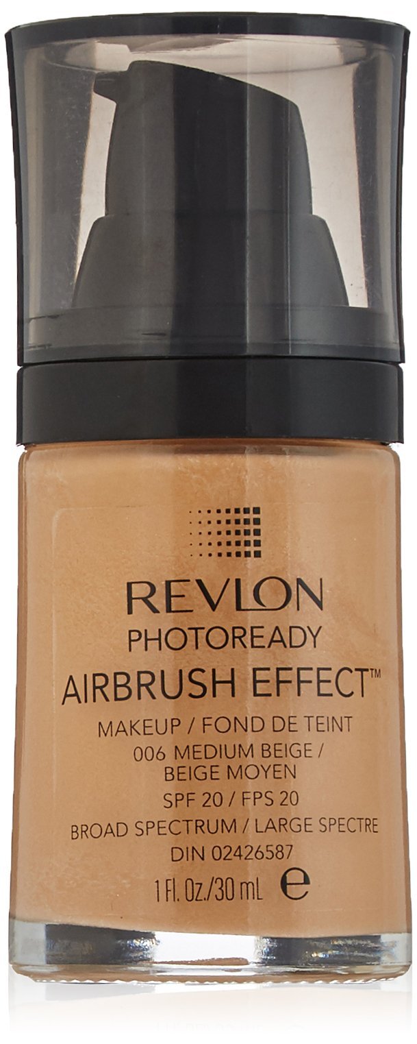 Revlon PhotoReady Airbrush Effect Makeup, Medium Beige Beauty & Personal Care REVLON