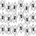 Clip On Realistic Black Plastic Spiders - 1.75" x 1" (Pack of 24) - Perfect for Party Decor & Halloween Pranks, Creepy Crawly Fun Beauty & Personal Care Amscan