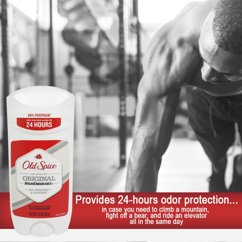 Old Spice High Endurance Anti-Perspirant Deodorant for Men, Original Scent, 3.0 Oz Beauty and Personal Care Procter & Gamble