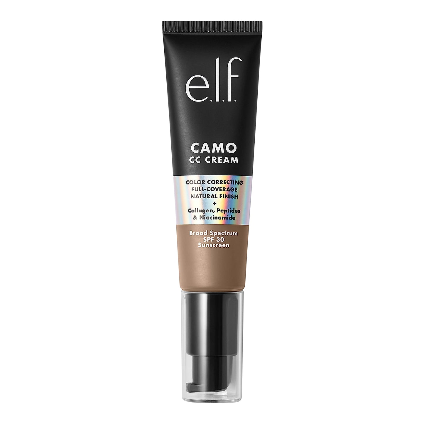e.l.f. Camo CC Cream, SPF 30 Color-Correcting Medium-To-Full Coverage Face Foundation, Delivers An Airbrushed Finish, Vegan , Tan 450 N Beauty & Personal Care e.l.f.