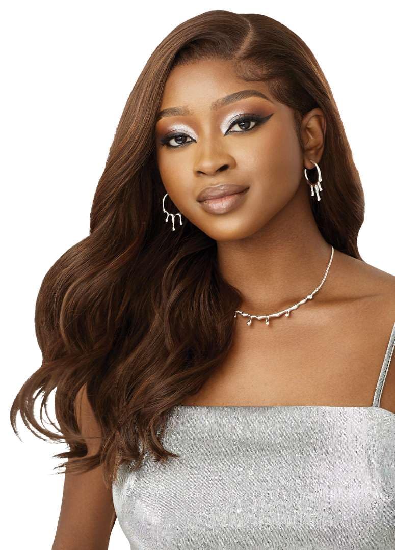 Outre Lace Front Wig - Melted Hairline - Swirlista - Swirl 104 (DRFF2/VANILLA MOCHA)