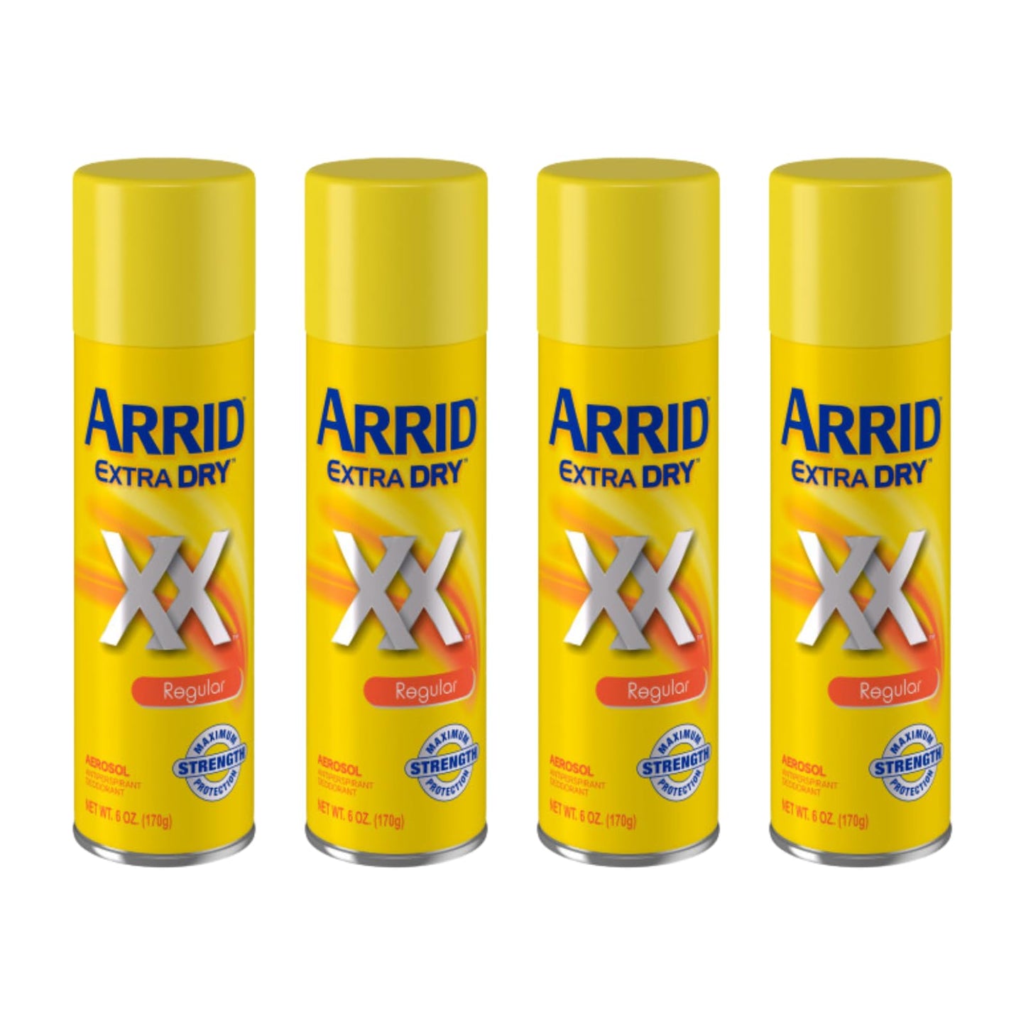 Arrid Extra Dry Anti-Perspirant Deodorant Spray Regular 6 oz (Pack of 4) Beauty and Personal Care Arrid