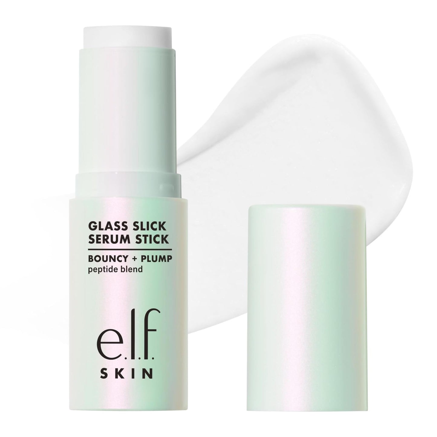 e.l.f. SKIN Glass Slick Serum Stick, Balm Face Serum, Helps Visibly Plump & Smooth Complexion with Nourishing Peptides, Vegan & Cruelty-Free Beauty and Personal Care e.l.f.