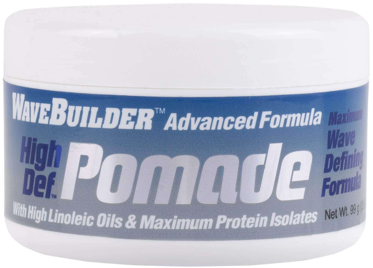 WaveBuilder Advanced Formula High Def Pomade | High Linoleic Oils and Maximum Protein Isolates, 3.5 Oz Beauty & Personal Care WAVEBUILDER