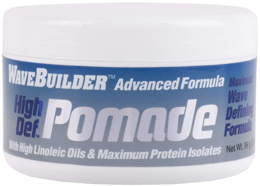 WaveBuilder Advanced Formula High Def Pomade | High Linoleic Oils and Maximum Protein Isolates, 3.5 Oz Beauty & Personal Care WAVEBUILDER