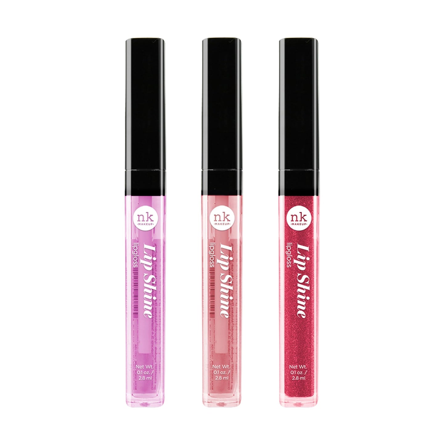 NICKA K NEW YORK Lipshine, Cosmetics, vibrant colors, bright colors, shining lips, lip shine, long lasting (AMZ281) Beauty & Personal Care NICKA K NEW YORK