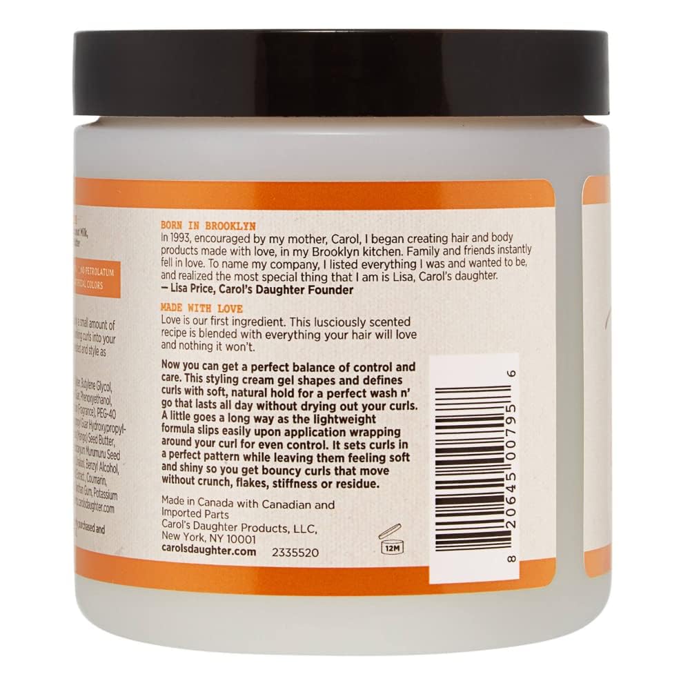 Carol’s Daughter Coco Creme Curl Shaping Cream Gel, with Coconut Oil, Coconut Milk, Hair Gel for Curly Hair , Silicone, Paraben and Mineral Oil Free Beauty & Personal Care Carol's Daughter