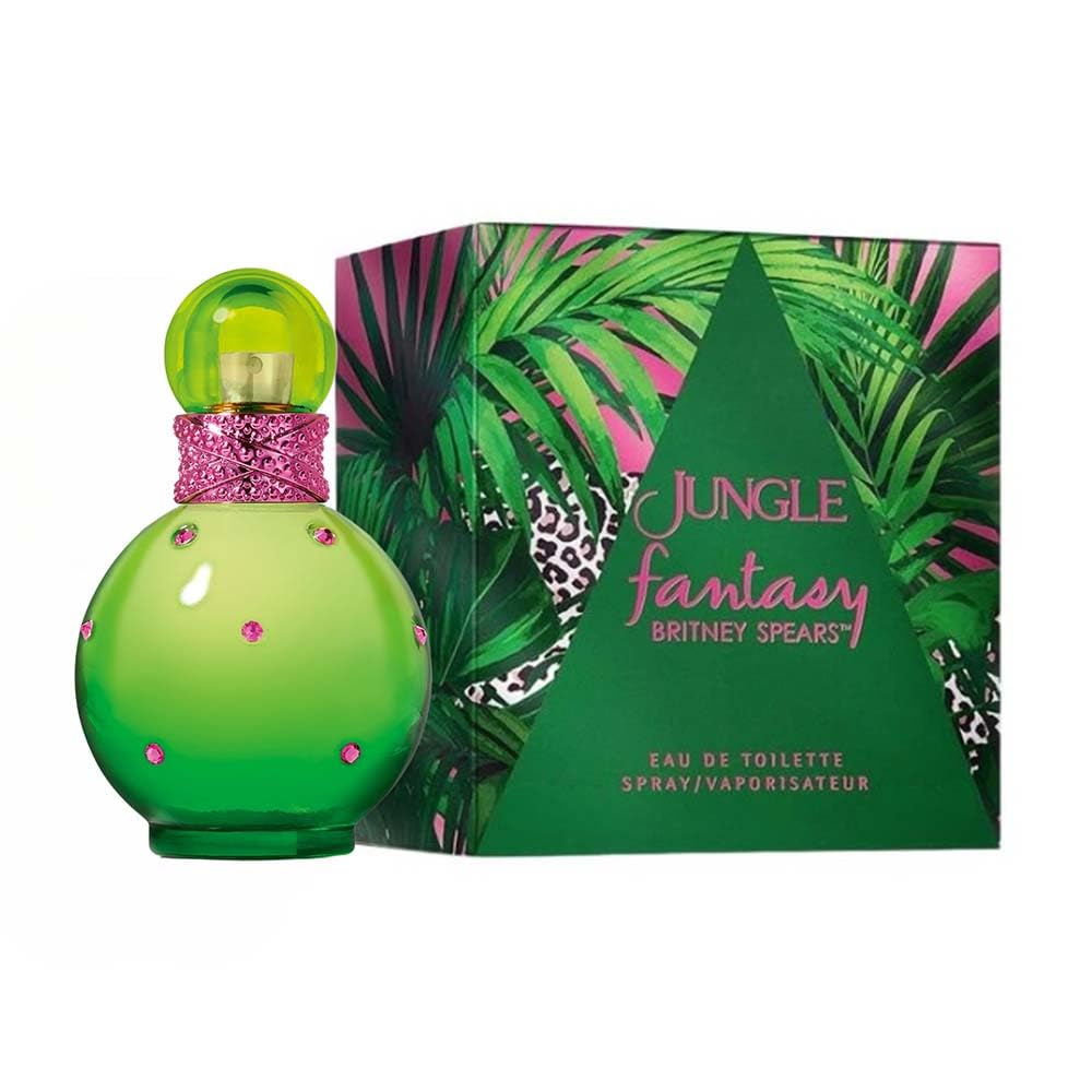 Britney Spears Jungle Fantasy Limited Edition Eau De Toilette Spray for Women, 1.0 Fl Oz Beauty & Personal Care Britney Spears