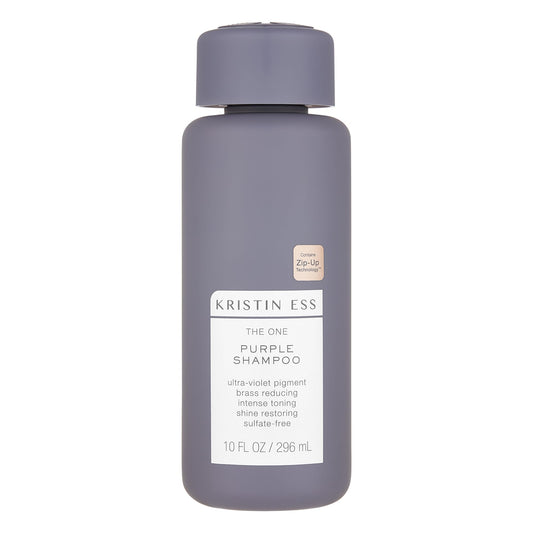 Kristin Ess Hair The One Purple Shampoo for Toning Blonde Hair - Neutralizes Brass + Yellow Tones, Shine Restoring - Sulfate, Silicone and Paraben Beauty & Personal Care Kristin Ess