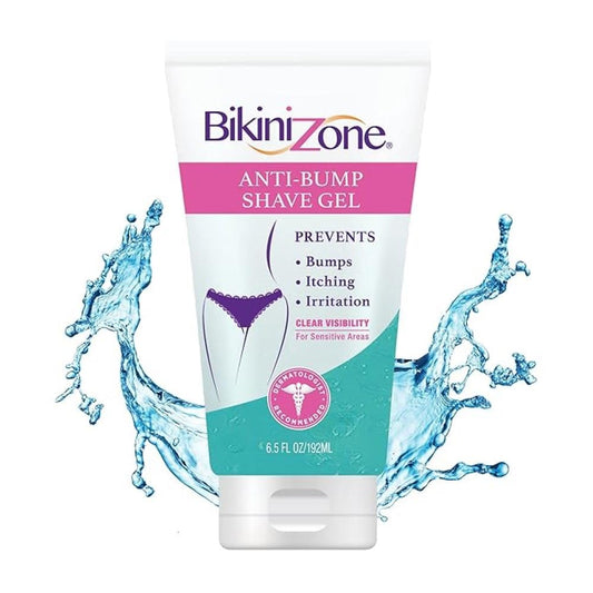 Bikini Zone Anti-Bump Shave Gel for Sensitive Areas, 5 Oz, 1 Pack Beauty and Personal Care Bikini Zone