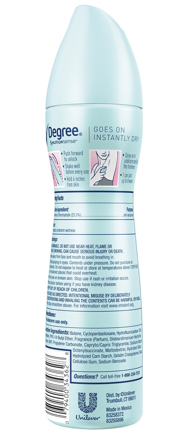 Degree Female Apa Sheer P Size 3.8z Degree Female Apa Sheer Powder 3.8z Beauty and Personal Care Degree
