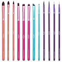 MODA Bold Artistry Makeup Brush 12pc Kit - Vegan and Cruelty-Free Synthetic Brushes Beauty & Personal Care MODA