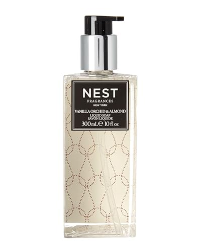 NEST Fragrances Scented Liquid Hand Soap- Vanilla Orchid & Almond , 10 fl oz Beauty & Personal Care NEST Fragrances