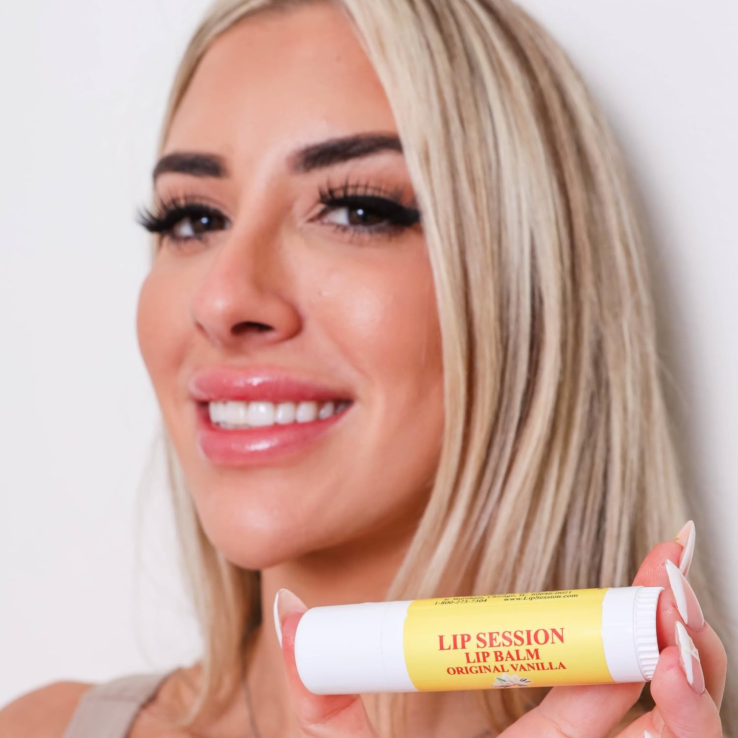 Lip Session Lip Balm Vanilla Original Flavor Big Stick 0.5 Oz. - With Vitamin E & Cocoa Butter - Moisturizes & Soothes Dry, Cracked, or Chapped Lips Beauty and Personal Care E. Burnham