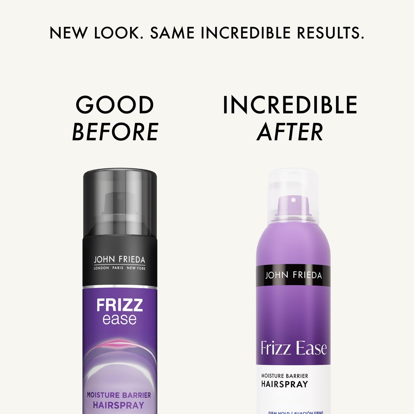 John Frieda Frizz Ease Moisture Barrier Firm Hold Hairspray, Humidity-Blocking Frizz Control Spray with 24-Hour Hold, 12 fl oz Beauty & Personal Care John Frieda