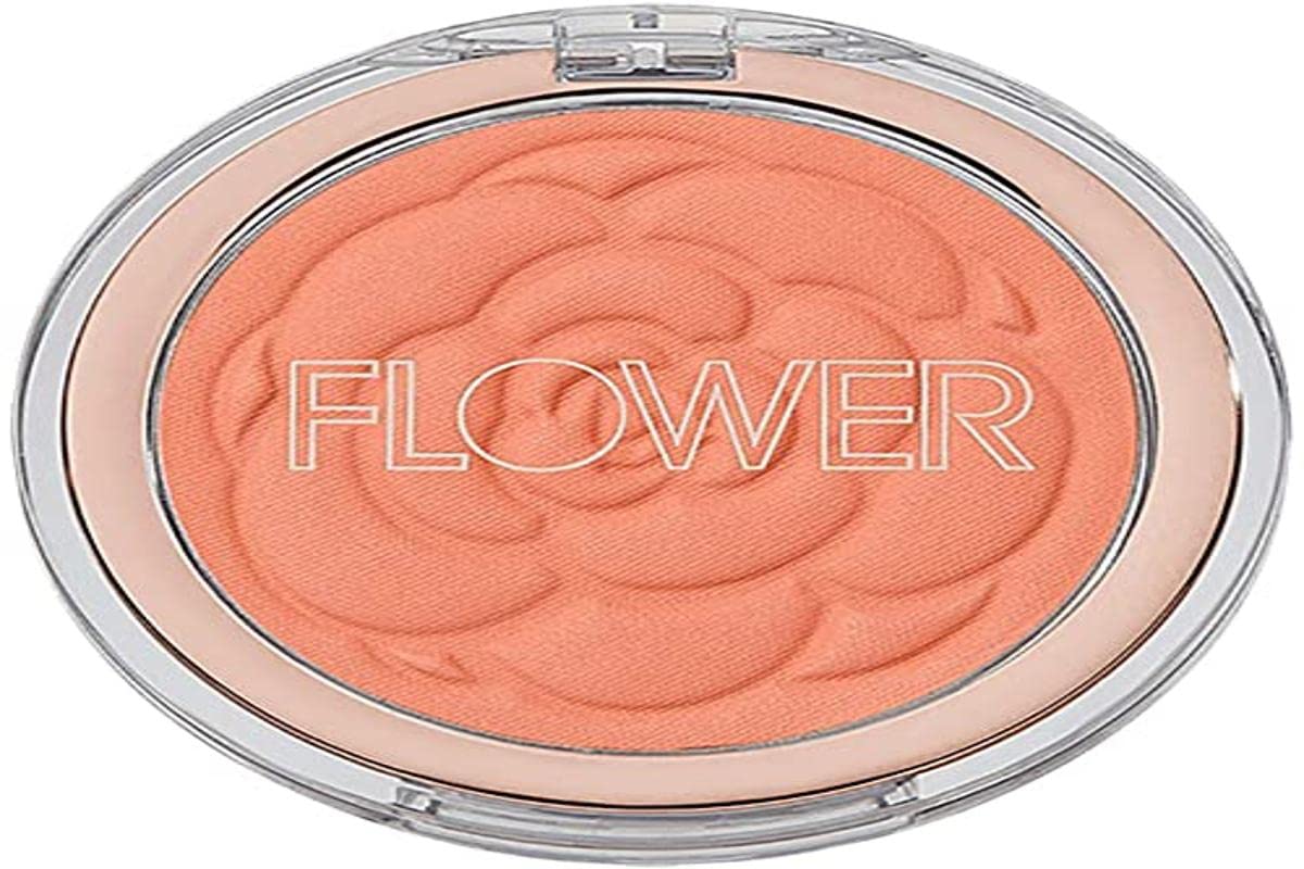Flower Beauty Pots Powder Blush Smooth Silky Skin Tone Enhancing Soft Satin Finish Makeup, Peach Primrose, 0.21 Oz Beauty & Personal Care FLOWER BEAUTY