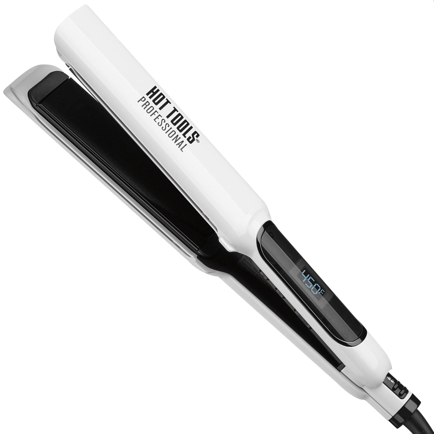 Hot Tools Pro Artist Nano Ceramic Hair Straightener | For Smooth, Straight Hair (1-1/2 in) Beauty & Personal Care HOT TOOLS