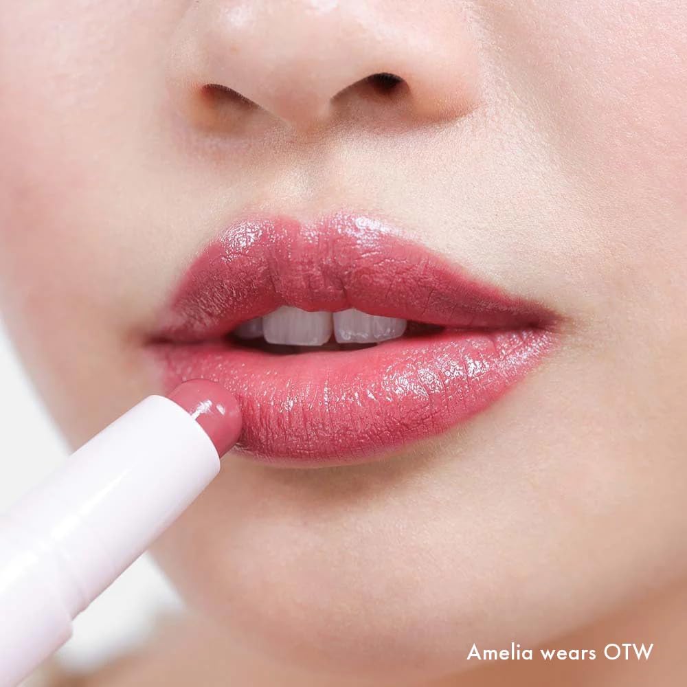 Wander Beauty Double Booked Lip Conditioner & Cream - OTW/In The Clear - Dual-Sided Cream Lipstick With Vitamin E and Shea Butter - Glossy Tinted Lip Beauty and Personal Care Wander Beauty