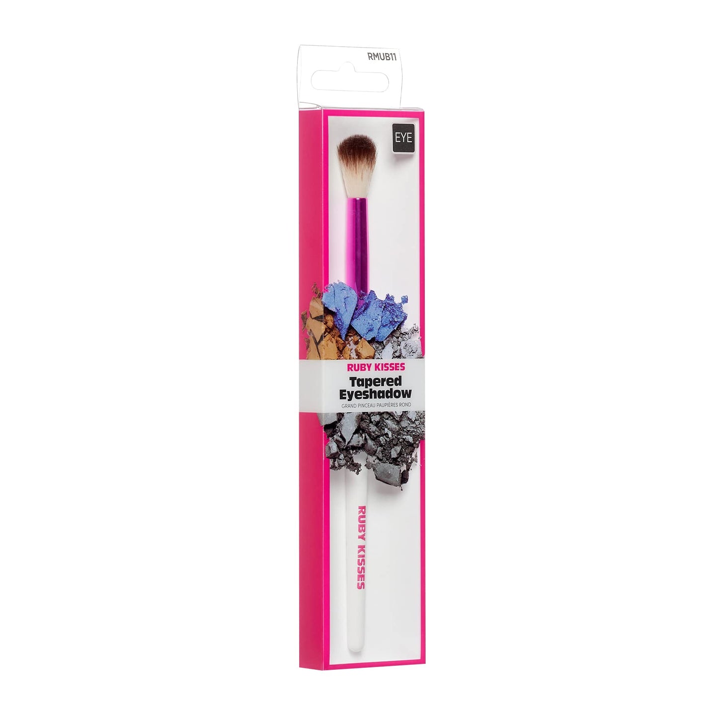 Kiss Ruby Kisses Make-Up Brush Eyeshadow Tapered Beauty & Personal Care KISS
