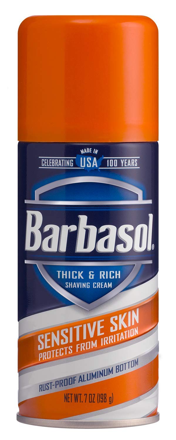 Barbasol Shave Cream 7 Ounce (Sensitive Skin, Pack of 2) Beauty and Personal Care Barbasol