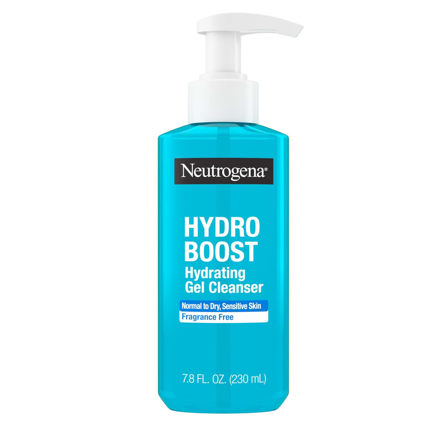 Neutrogena Hydro Boost Face Wash, Fragrance Free, Hydrating Facial Cleanser with Hyaluronic Acid, Daily Foaming Face Wash & Makeup Remover Beauty & Personal Care Neutrogena