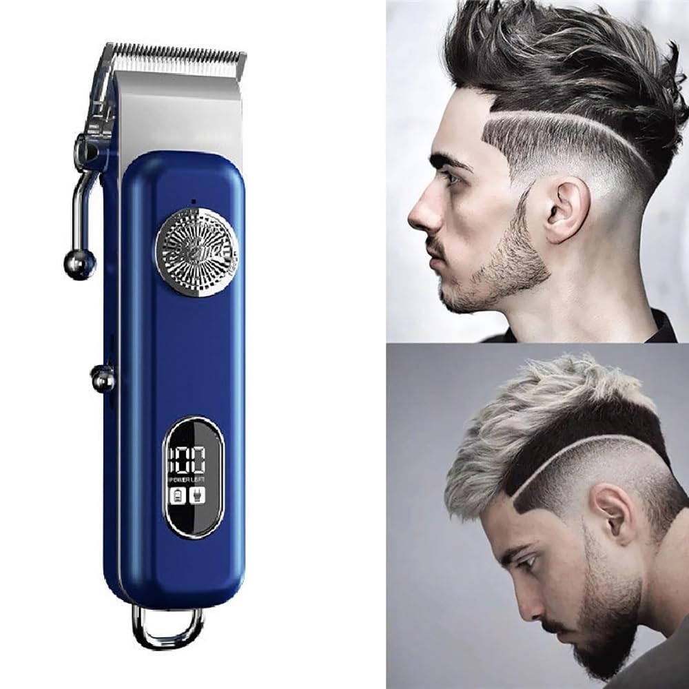 HEYLZBKCF Mens Hair Clippers Professional Trimmer Machine Adjustable Men's Electric Clipper USB Rechargeable Barber Beauty and Personal Care HEYLZBKCF