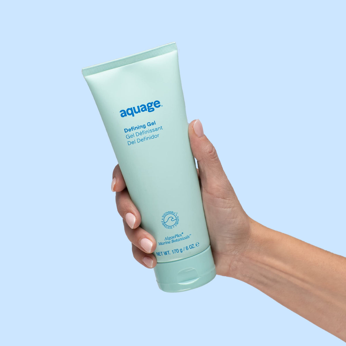 AQUAGE Defining Gel, For Curly, Wavy or Permed Hair, Repairs Hair Strands For Well-Defined Curls Without The Frizz, 6 fl. oz Beauty & Personal Care Aquage