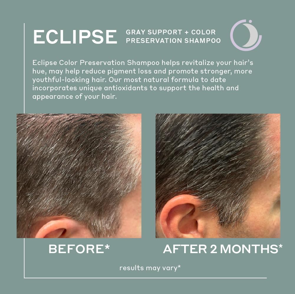 ZENAGEN Eclipse Trio Kit | Color Preservation + Gray Support | Shampoo + Conditioner + Volume Foam | for Color Protection, Hair Health & Voluminous Beauty & Personal Care Zenagen