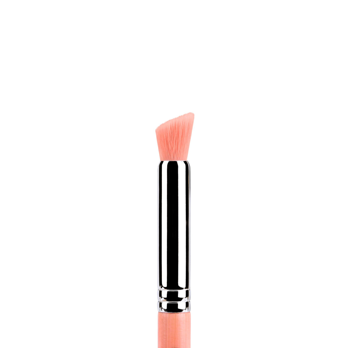 Bdellium Tools Professional Makeup Brush - Pink Bambu Series 769 Angled Contour - With Soft Synthetic Fibers, For Contouring (Pink, 1pc)