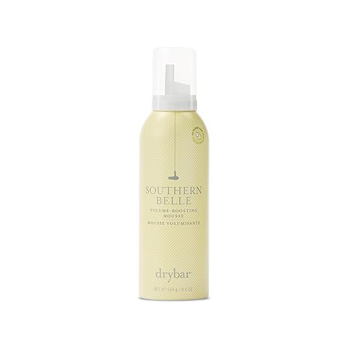 Drybar Southern Belle Volume - Boosting Mousse - Full Size| Prevents Frizz & Damage, Smoothes Hair, and Provides Shine for Long-Lasting Body & Style Beauty & Personal Care Drybar