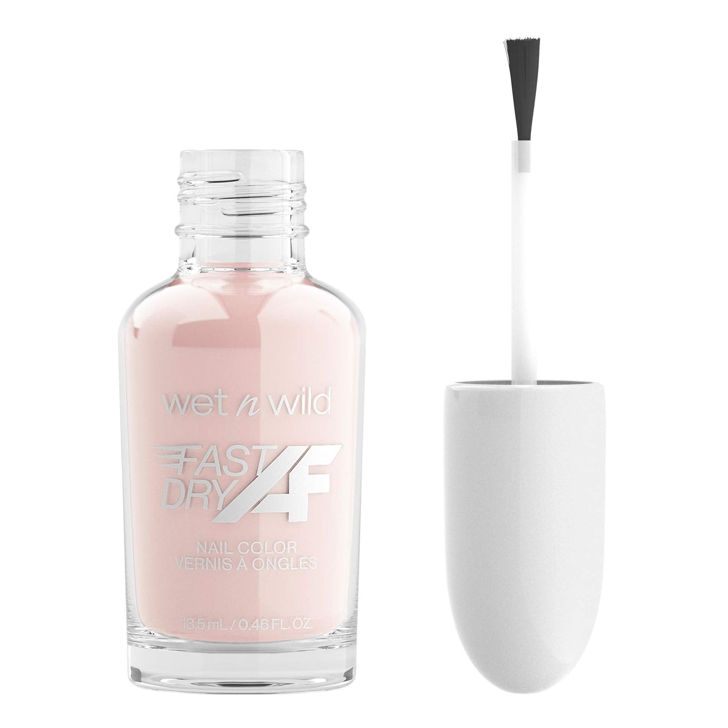 wet n wild Fast Dry AF Nail Polish, Quick 40 Second Dry Time, Long Lasting High-Shine - Ballerina Dropout Beauty & Personal Care wet n wild