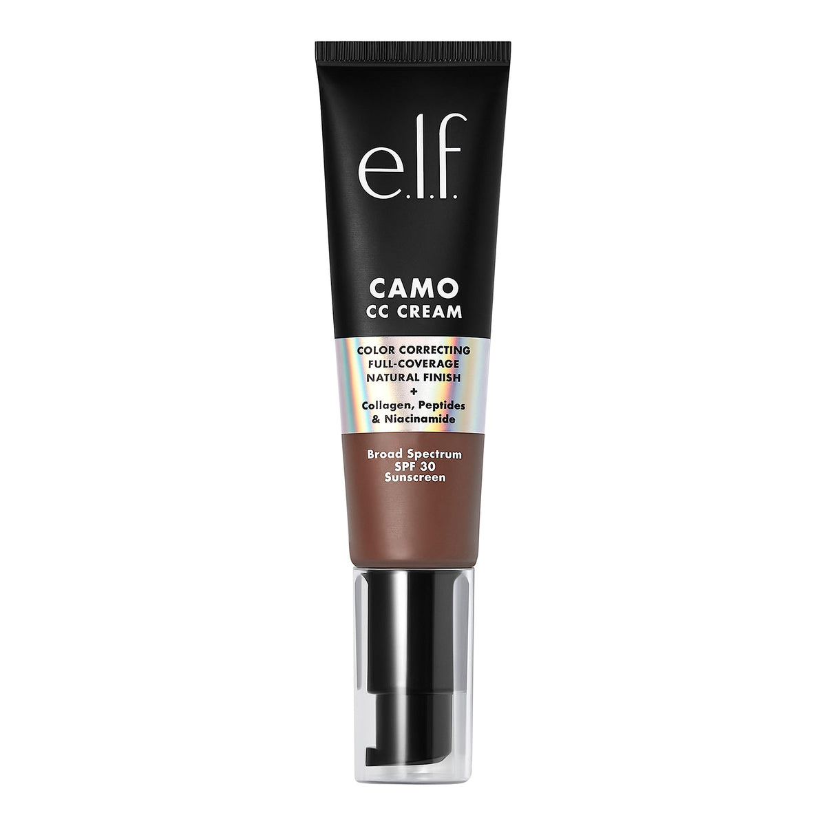 e.l.f. Camo CC Cream, SPF 30 Color-Correcting Medium-To-Full Coverage Face Foundation, Delivers An Airbrushed Finish, Vegan , Rich 620 W Beauty & Personal Care e.l.f.
