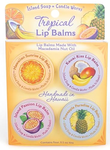 Island Soap & Candle Works Lip Balm (Tins) Beauty & Personal Care Island Soap & Candle Works