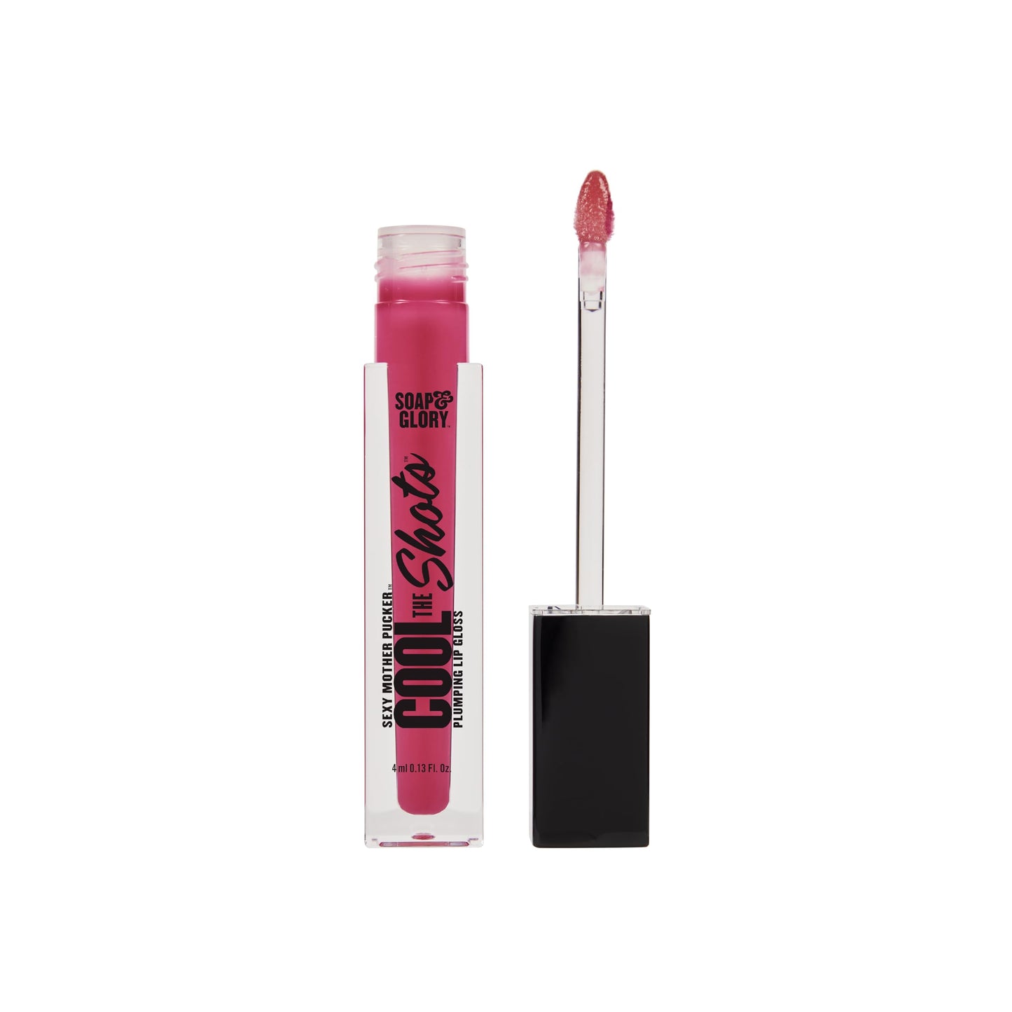 Soap & Glory SMP Cool The Shots Plumping Lip Gloss - Hydrating & Cooling Lip Plumper - Infused with Menthol & Vitamin E - High Shine, Glossy Finish Beauty and Personal Care Soap & Glory