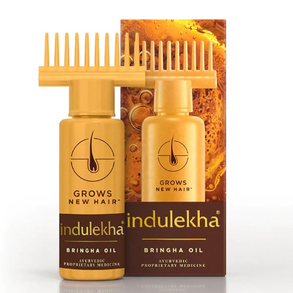 Indulekha Bringha Complete Hair Care Oil 100ml (Pack of 3) Beauty & Personal Care INDULEKHA