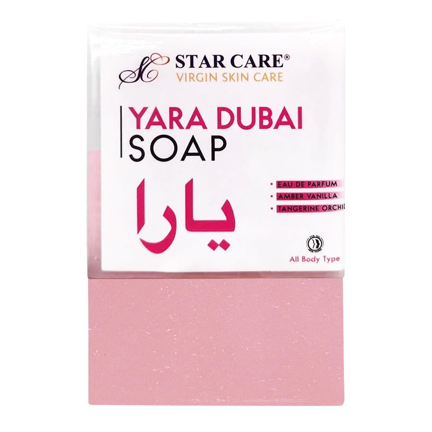 STAR CARE Yara Dubai Luxury Soap Bar - Deep Moisturizing & Exotic Fragrance, Natural Arabic Skincare, 3.5oz / 100g (2 Pack) Beauty & Personal Care STAR CARE