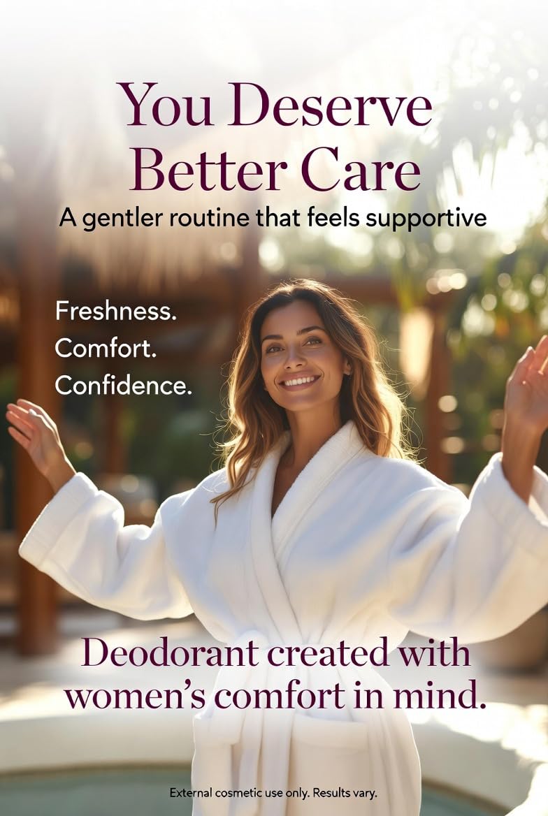 JOILISSE Cocoa Deodorant for Problematic, Irritation-Prone Skin Provides Calming & Soothing Underarm Comfort Beauty and Personal Care Joilisse