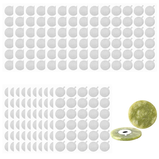 900 PCS 1 Inch Disposable Eyelash Glue Holder Pallet Stickers Pads Waterproof Glue Aluminum Foil Stickers with 2 PCS Eyelash Extension Jade Stone Beauty & Personal Care Jolbndcv