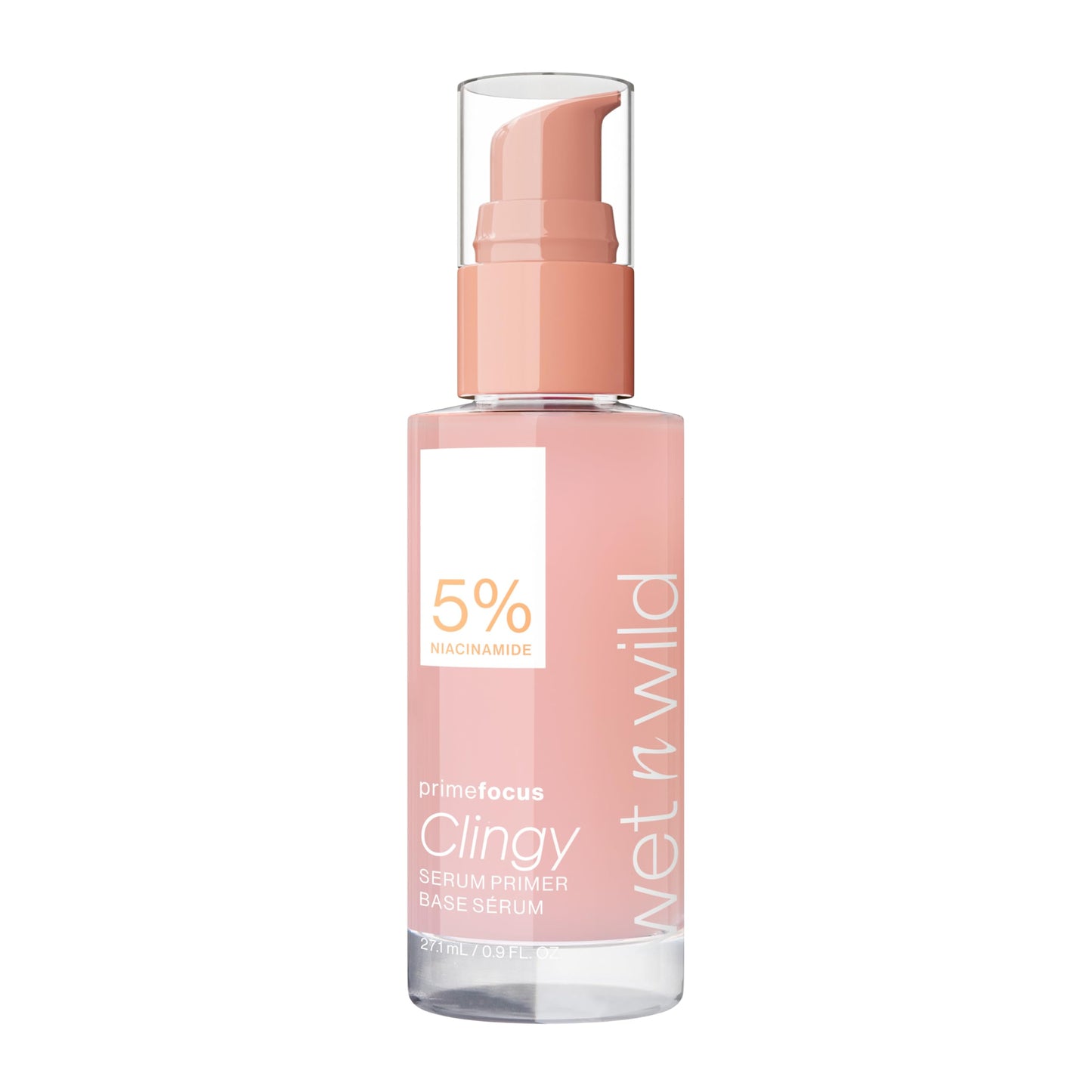 wet n wild Prime Focus Clingy Serum Primer, Hydrating & Brightening with 5% Niacinamide & 8% Glycerin, Long-Lasting 16-Hour Wear, Dewy Finish Beauty & Personal Care wet n wild