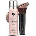 Jerome Alexander MagicMinerals AirBrush Foundation - 2 Piece Set with Airbrush Foundation and Kabuki Brush - Spray Makeup with Anti-aging Ingredients Beauty & Personal Care Jerome Alexander