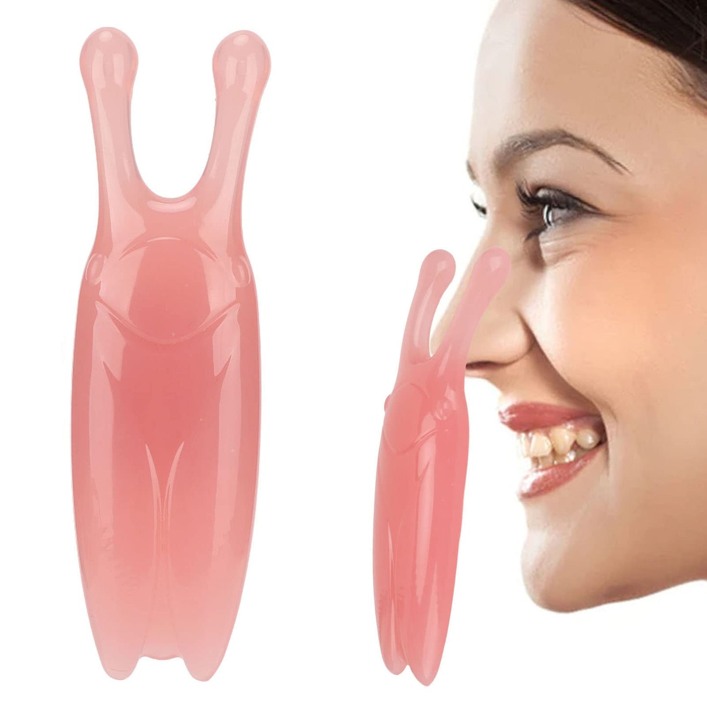 FILFEEL Gua Sha Tools, Nose Massager High Bridge Nose Scraper Gua Sha Massage Tool for Nose Shaping Puffiness Reducing () Beauty and Personal Care FILFEEL