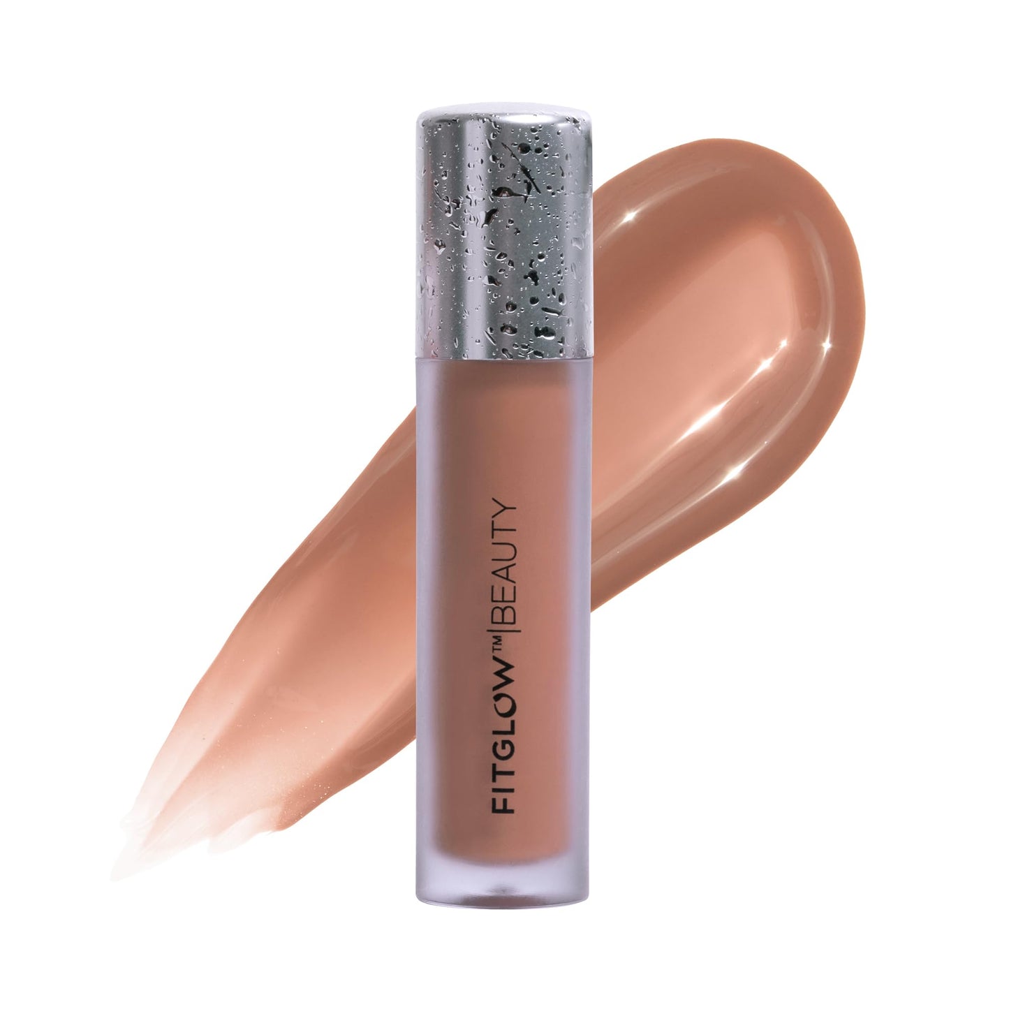 FITGLOW Beauty Lip Colour Serum | Hydrating Lip Gloss | Plumping Anti-Aging Lip Treatment | Natural Shine with Pomegranate Sterols & Collagen | Beauty & Personal Care FITGLOW