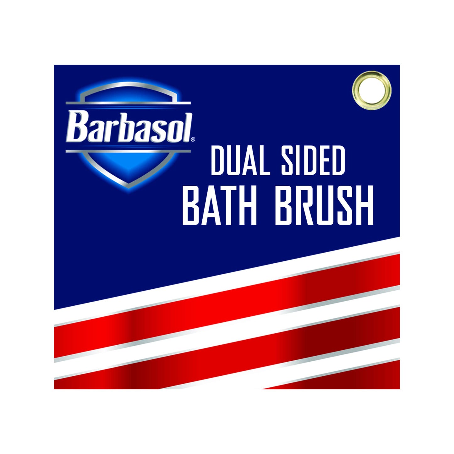 Barbasol Bath Brush for Back and Body, Works Wet or Dry On Your Skin, Dual-Sided with Soft/Stiff Bristles for Cleaning and Exfoliation Beauty and Personal Care XTREME